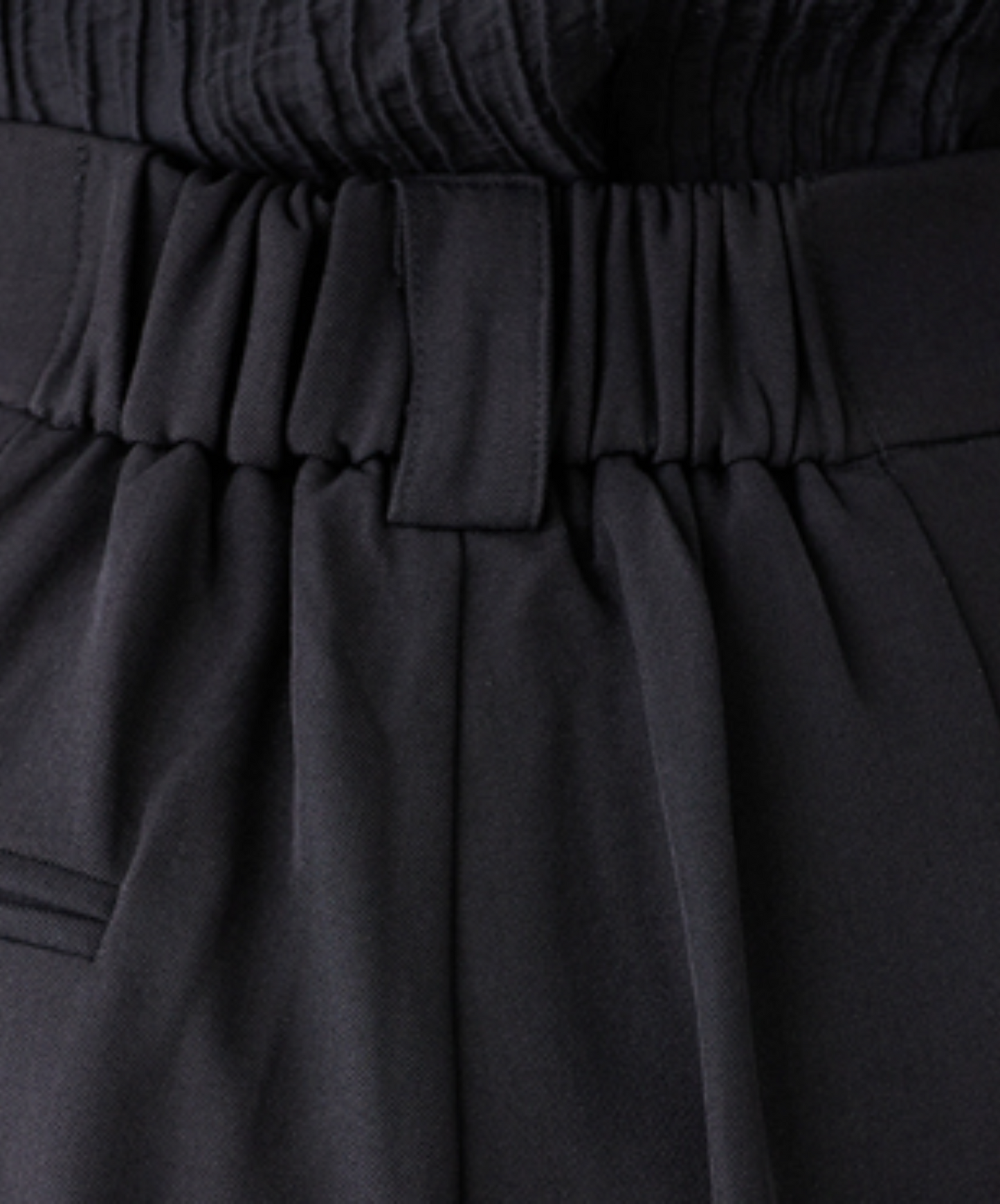 dark retro chinese style drape wide pants EN2182