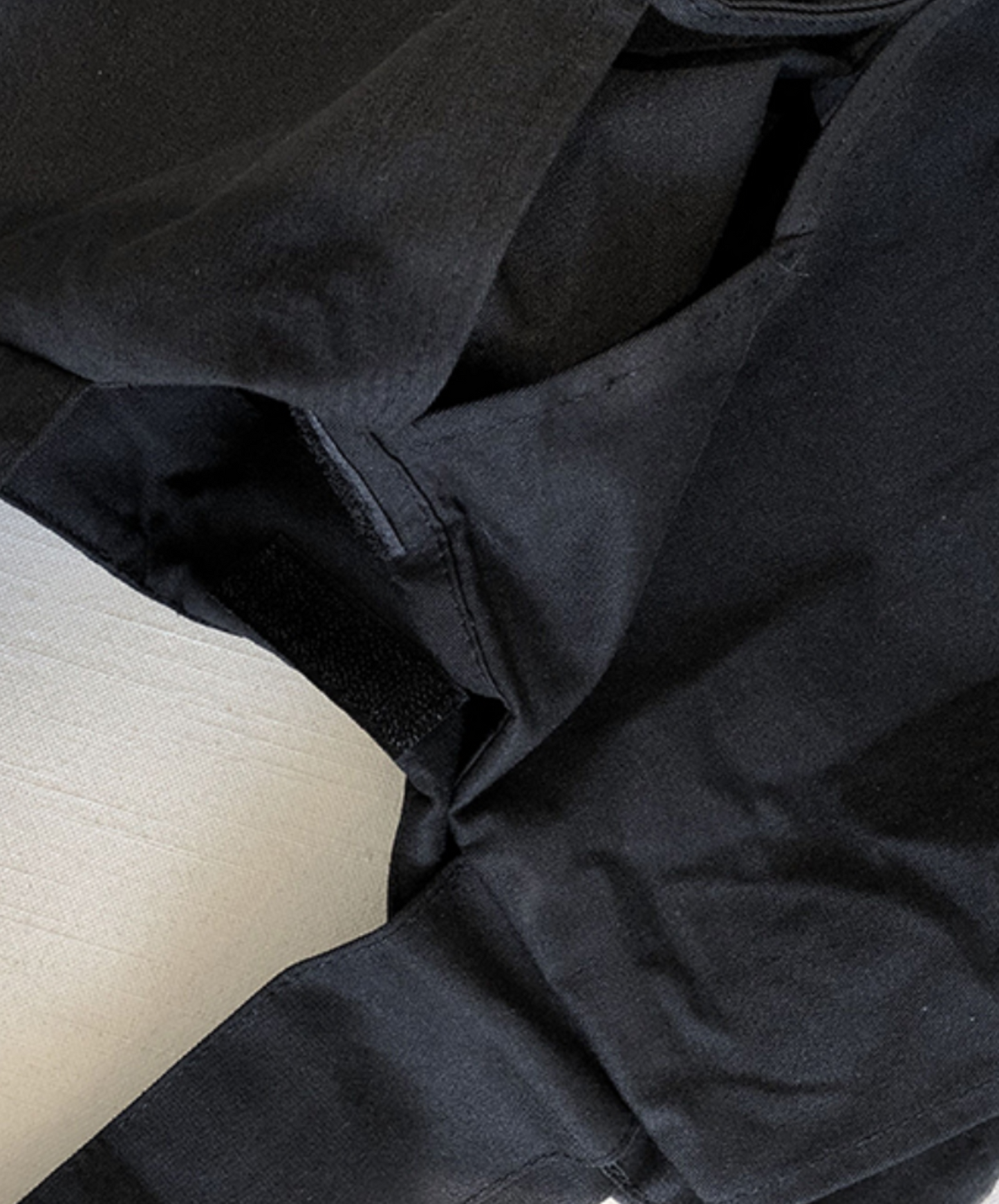 dark black ribbon shoulder bag EN1537