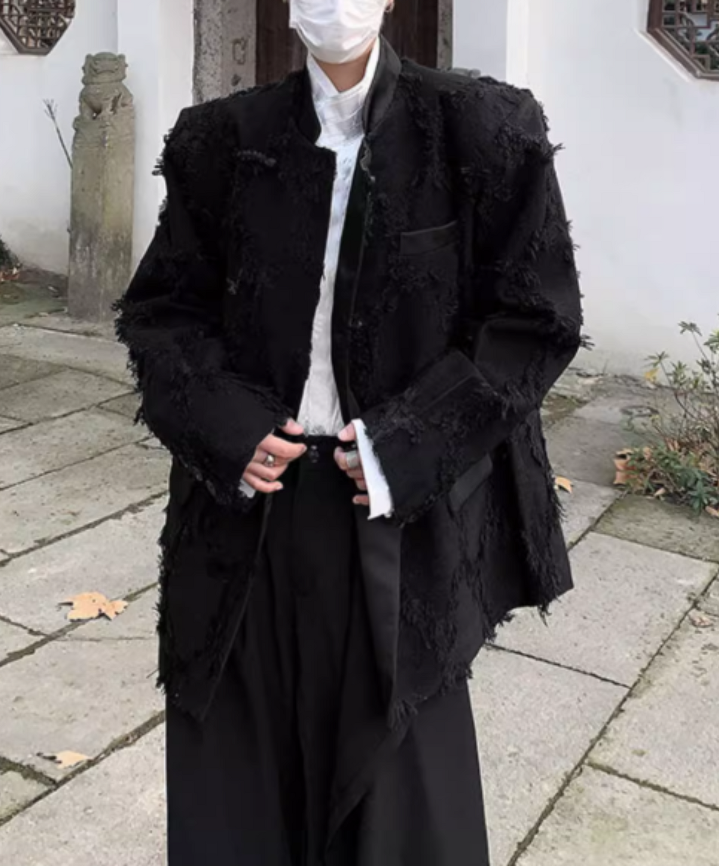 dark chinese design jacket EN1879