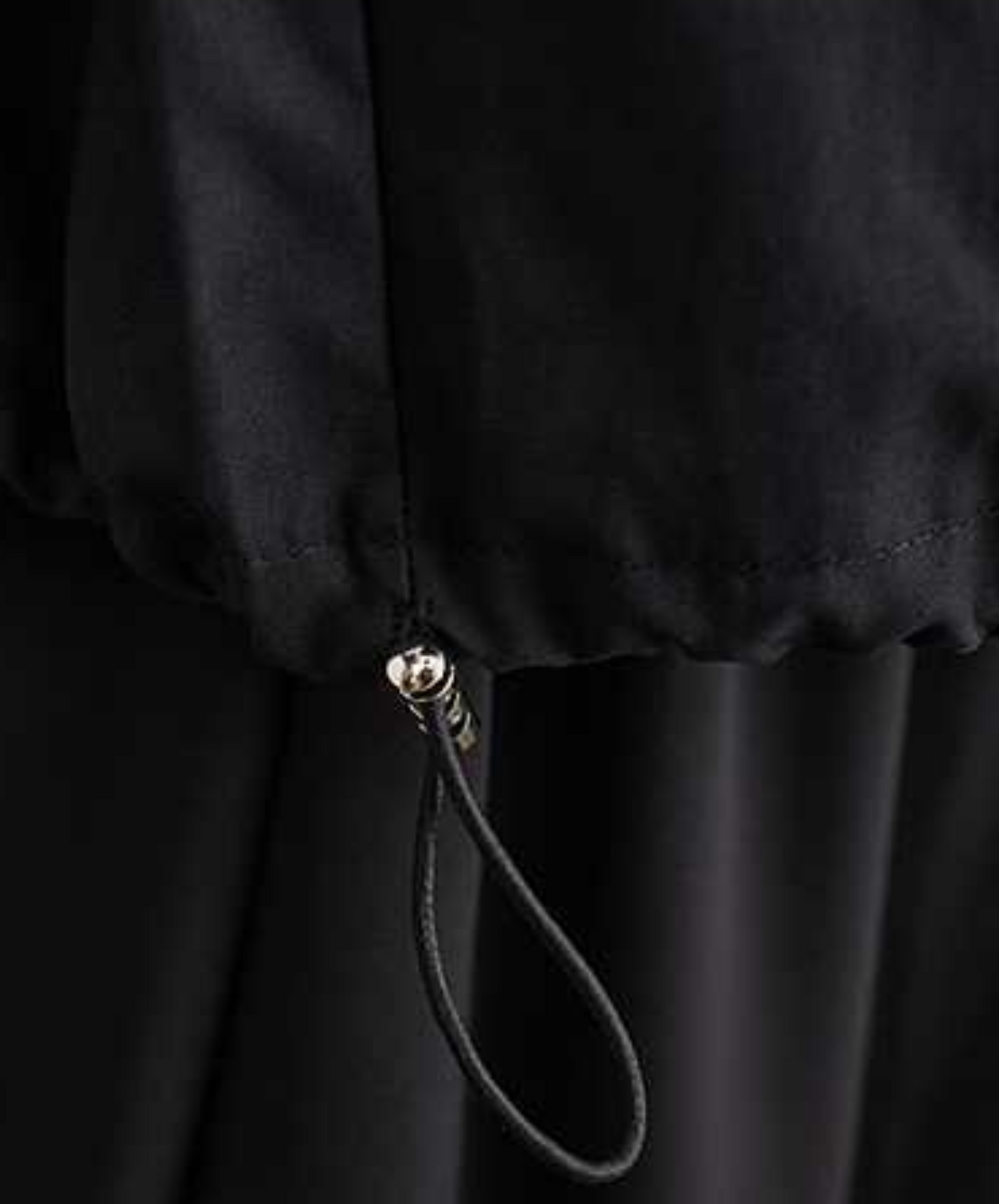 dark layered frill high neck jacket EN2353