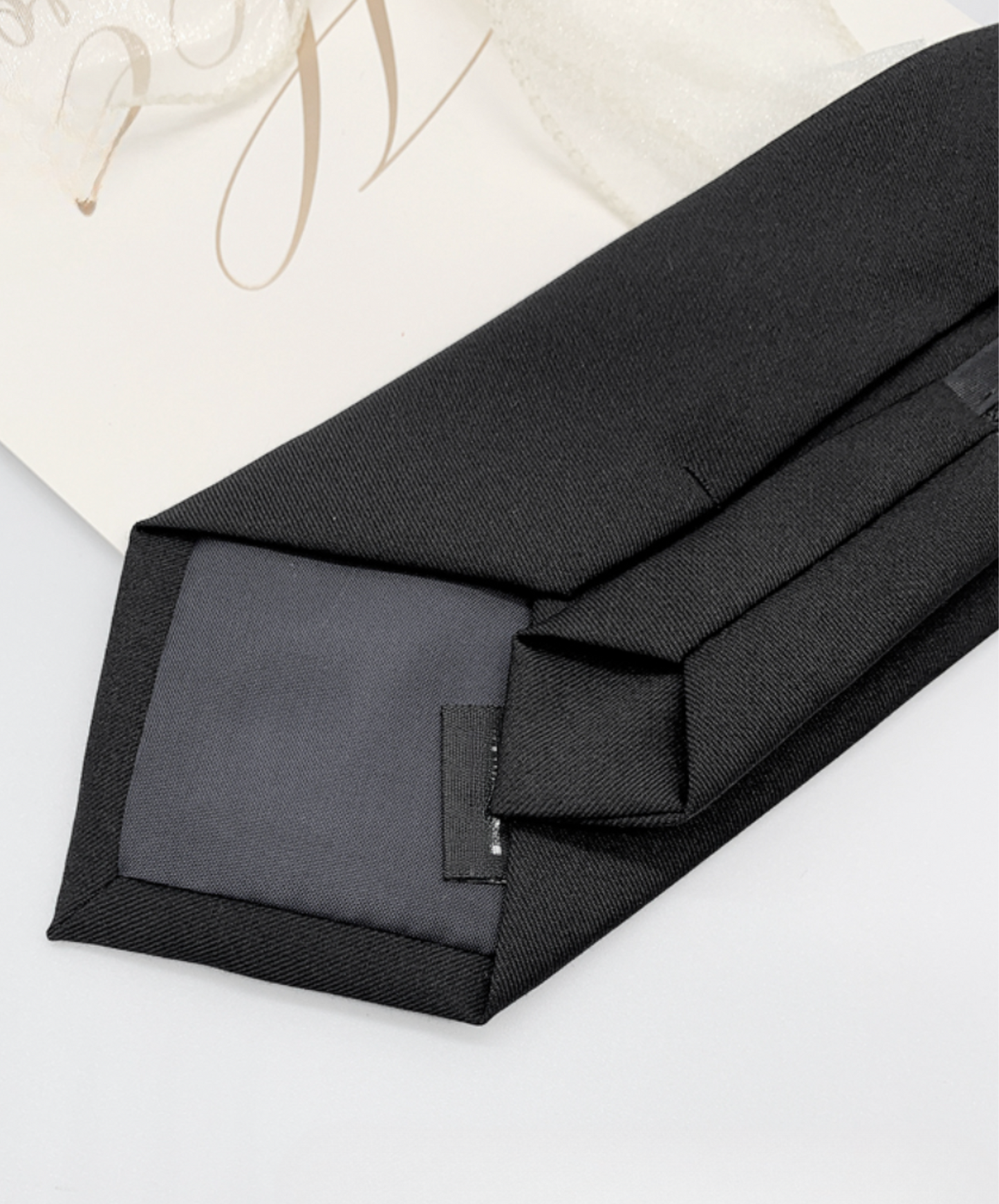dark hoop decoration necktie EN2350