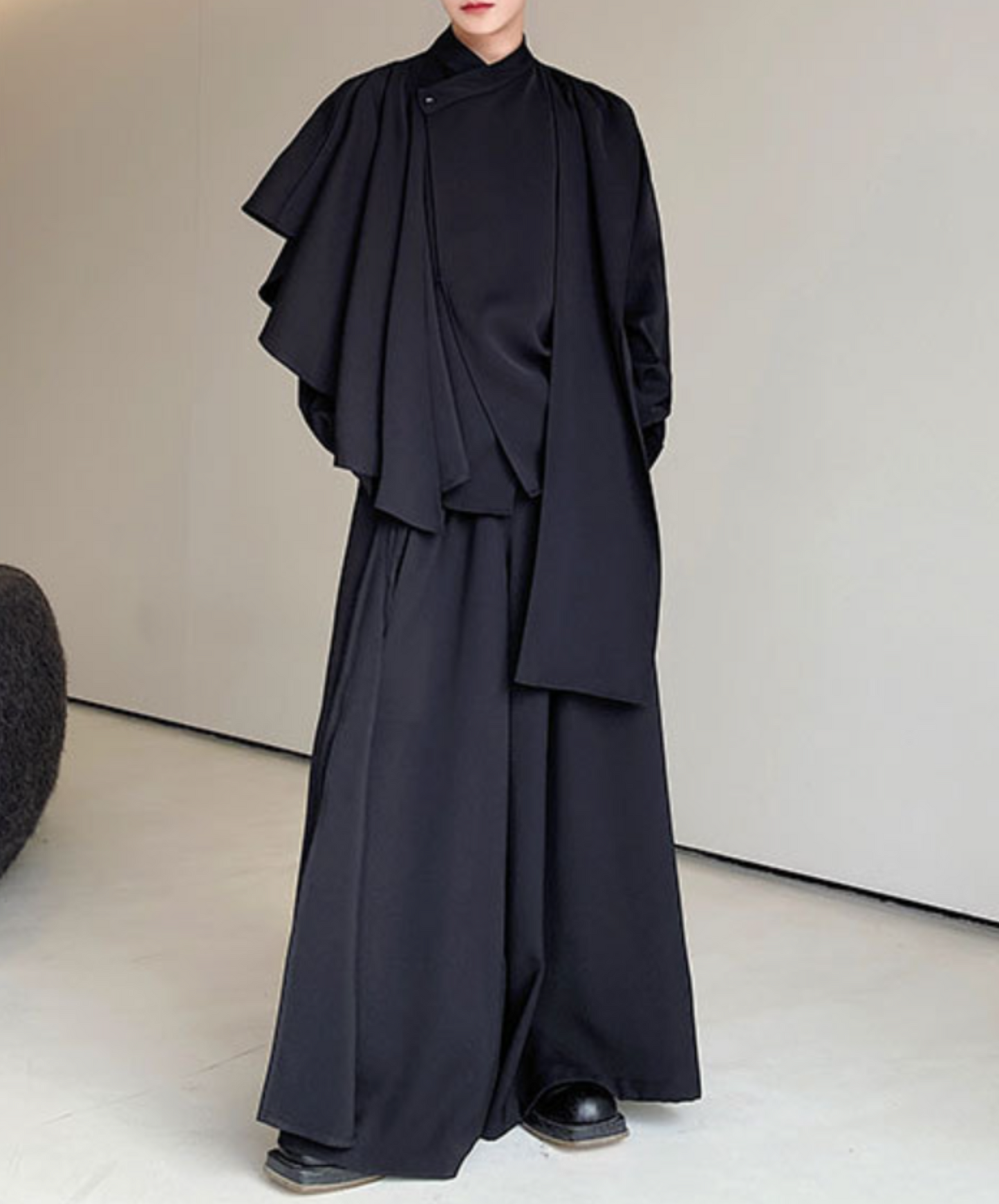 multi-piece asymmetric shirt EN1600