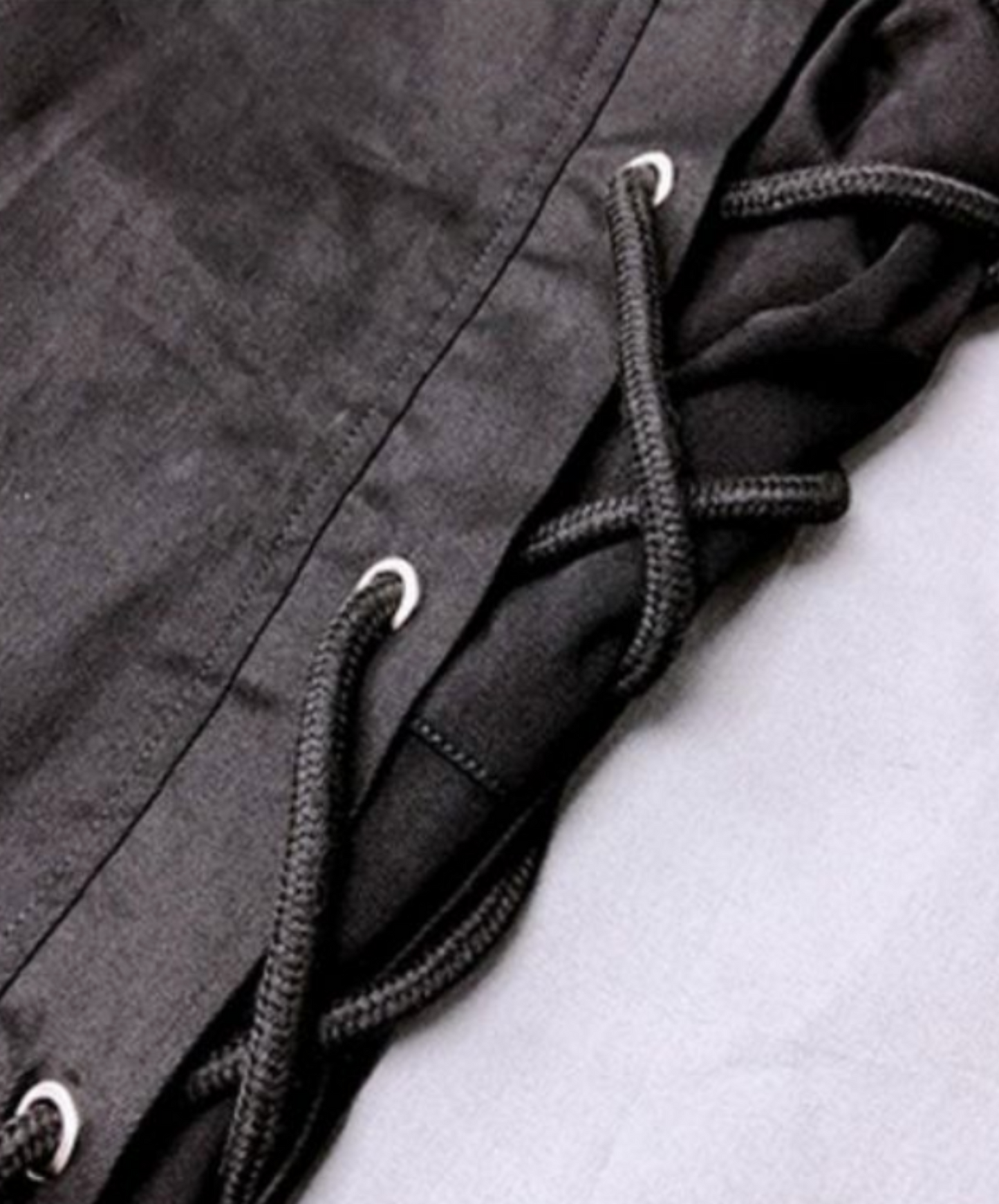 dark lace-up slim pants EN2198