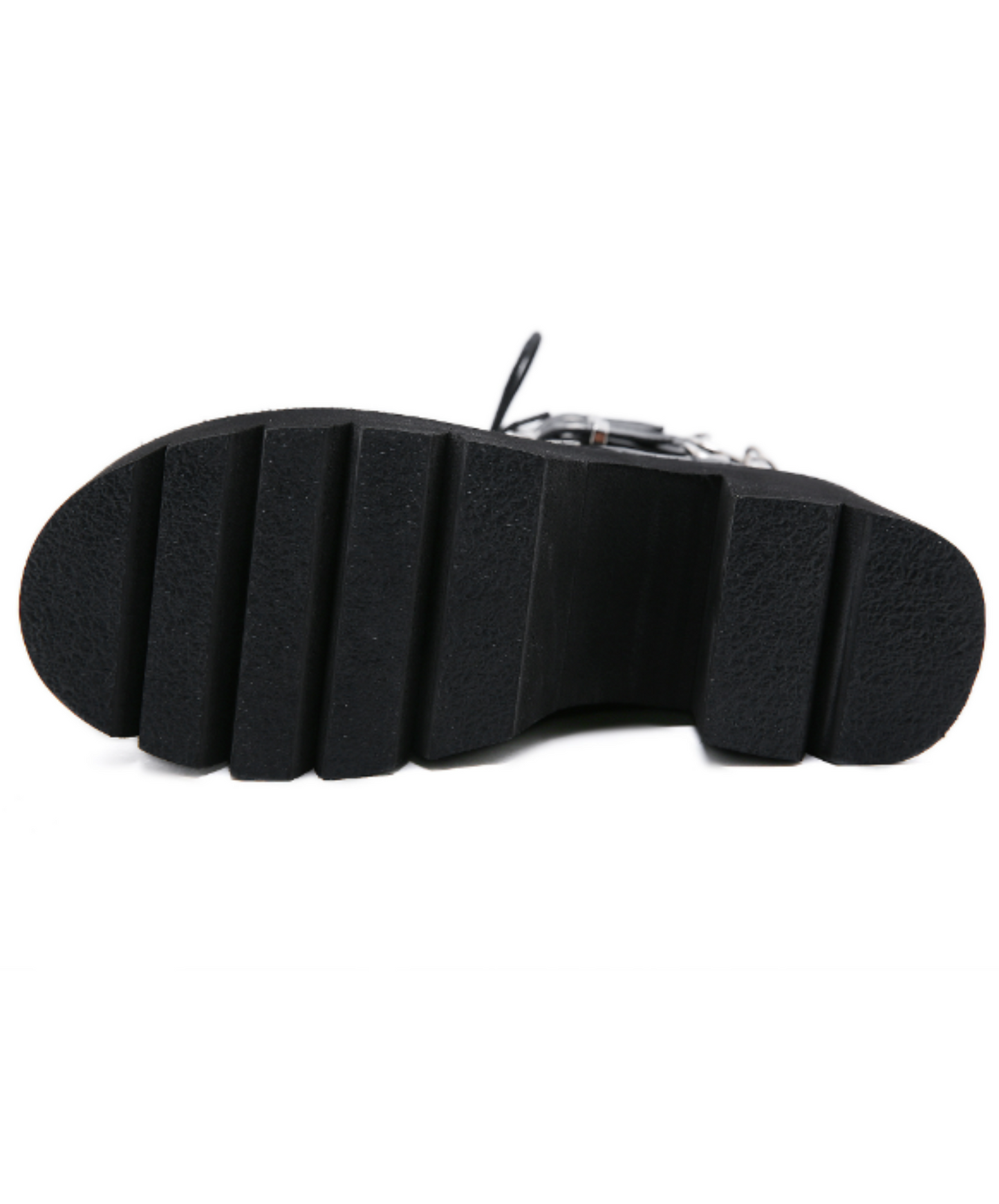 side zip up ring decorative belt boots EN1275