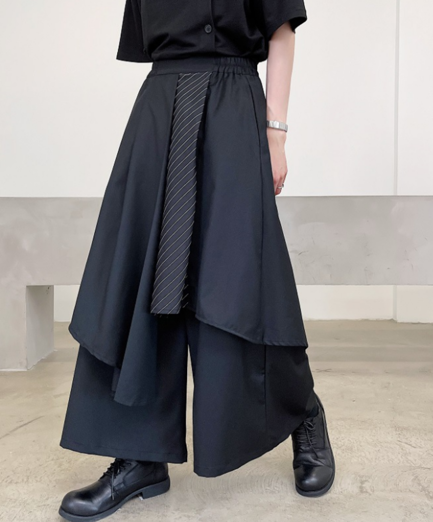 【style74】dark mode outfit set EN2126(jacket + pants set)
