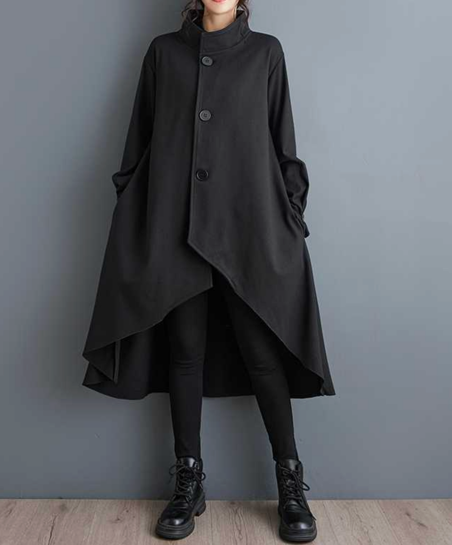 mid-length trench coat EN2445