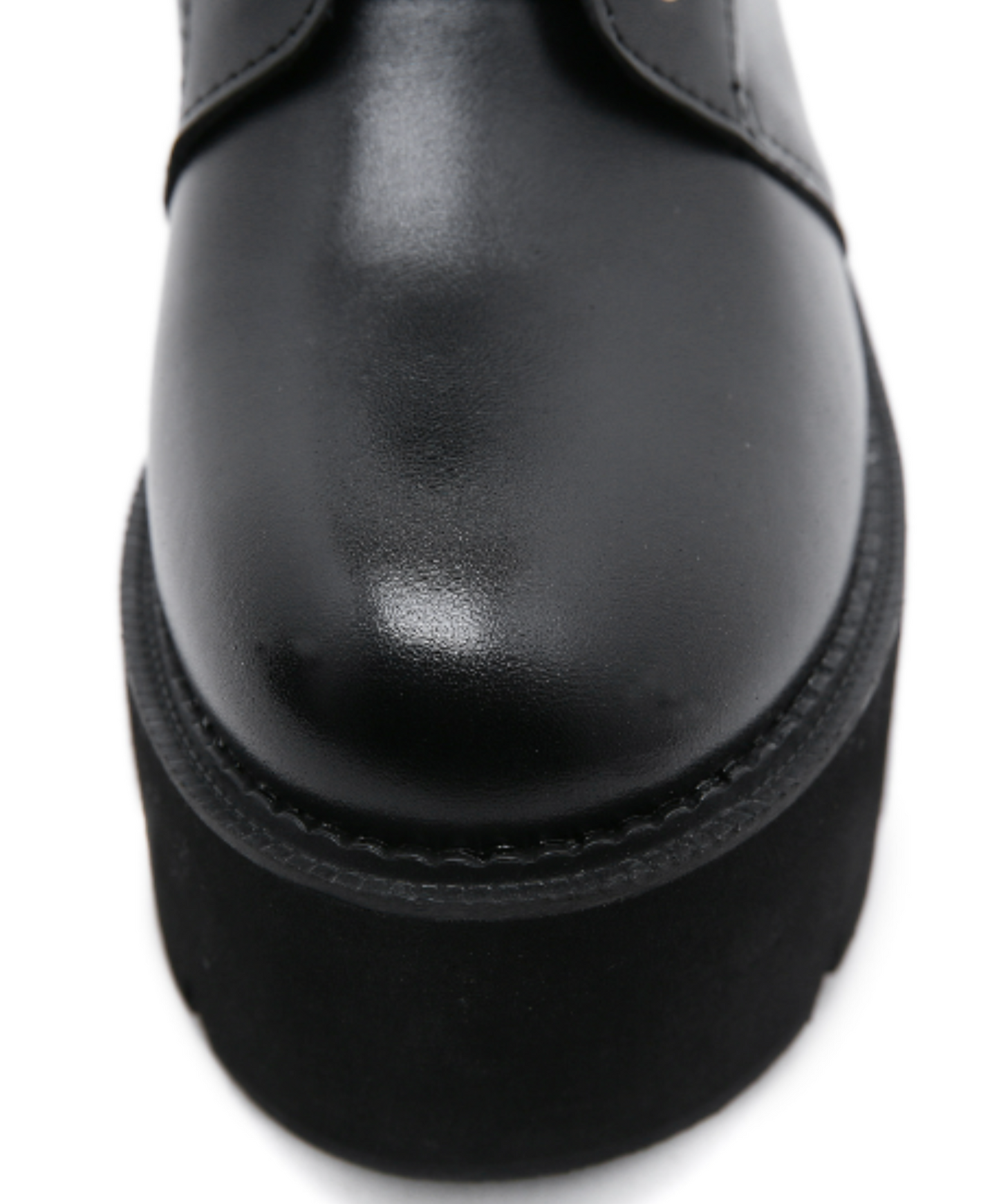 double buckle zip up boots EN1293