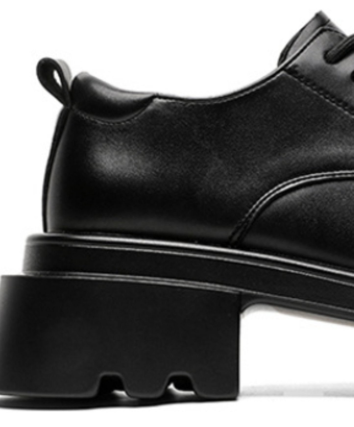 lace-up square toe shoes EN2378