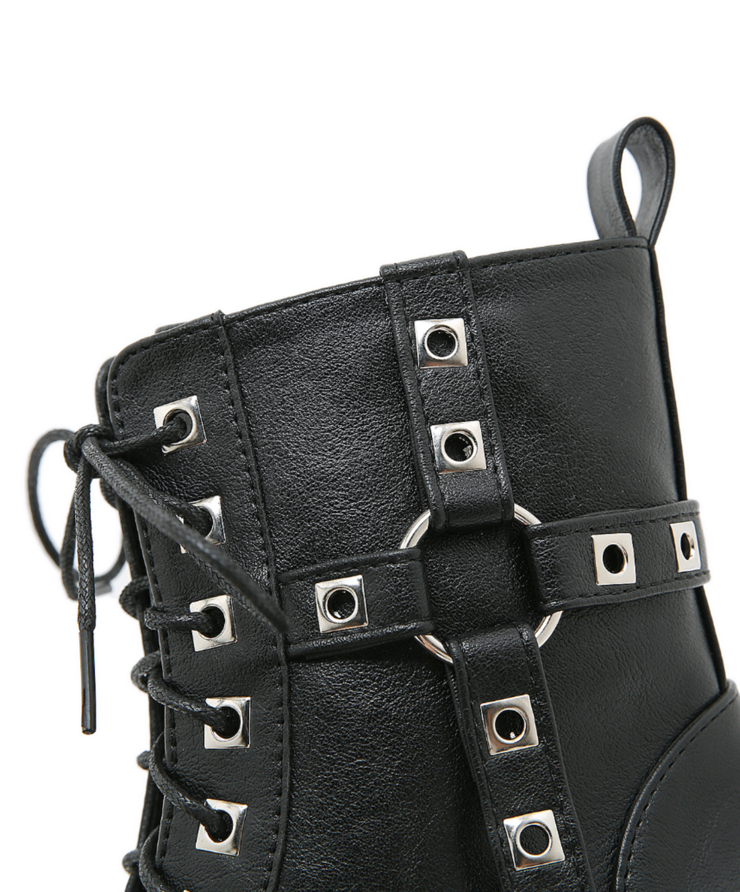 rivet decoration smooth boots EN2581