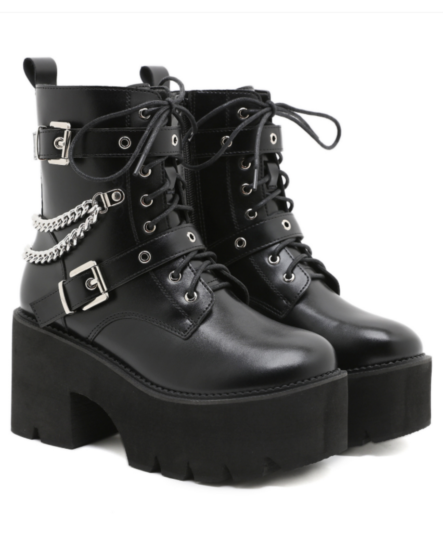 double chain smooth boots EN2395