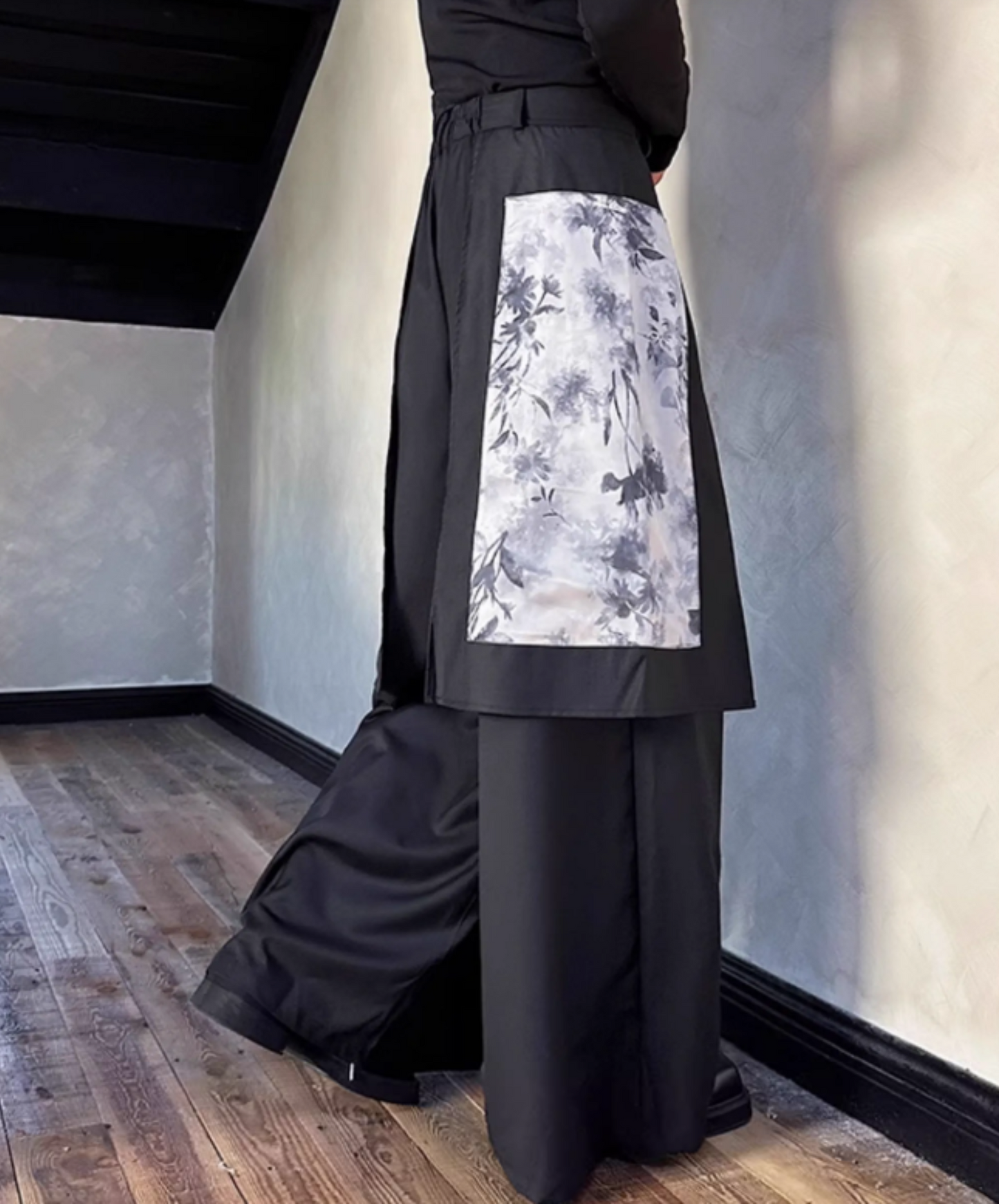 【style68】dark mode outfit set EN1892(jacket + shirt + pants set)
