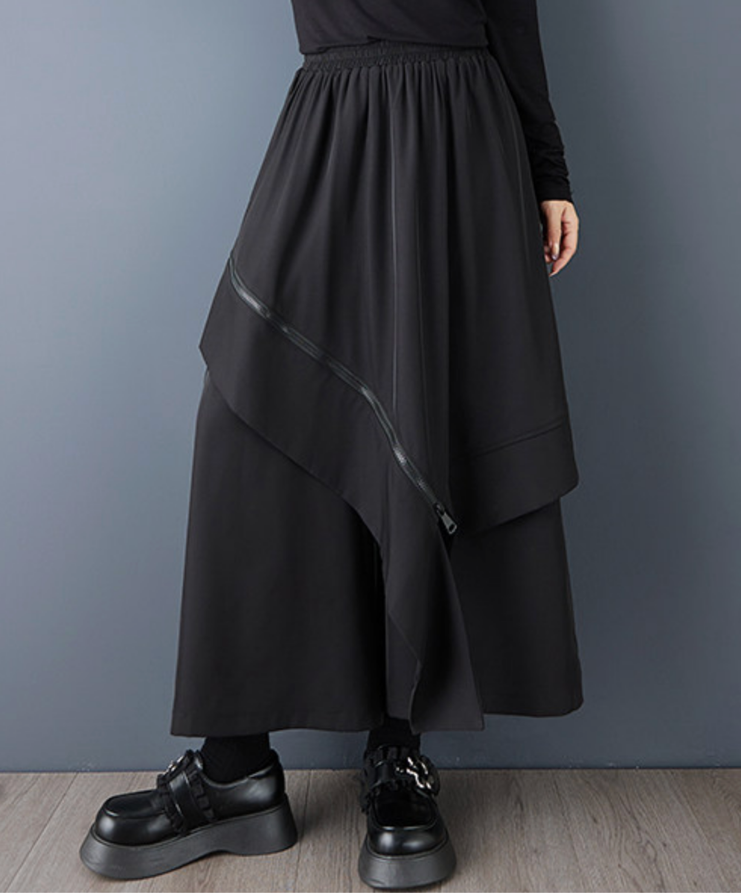 【style102】dark mode outfit set EN2996(shirt + necktie + pants set)