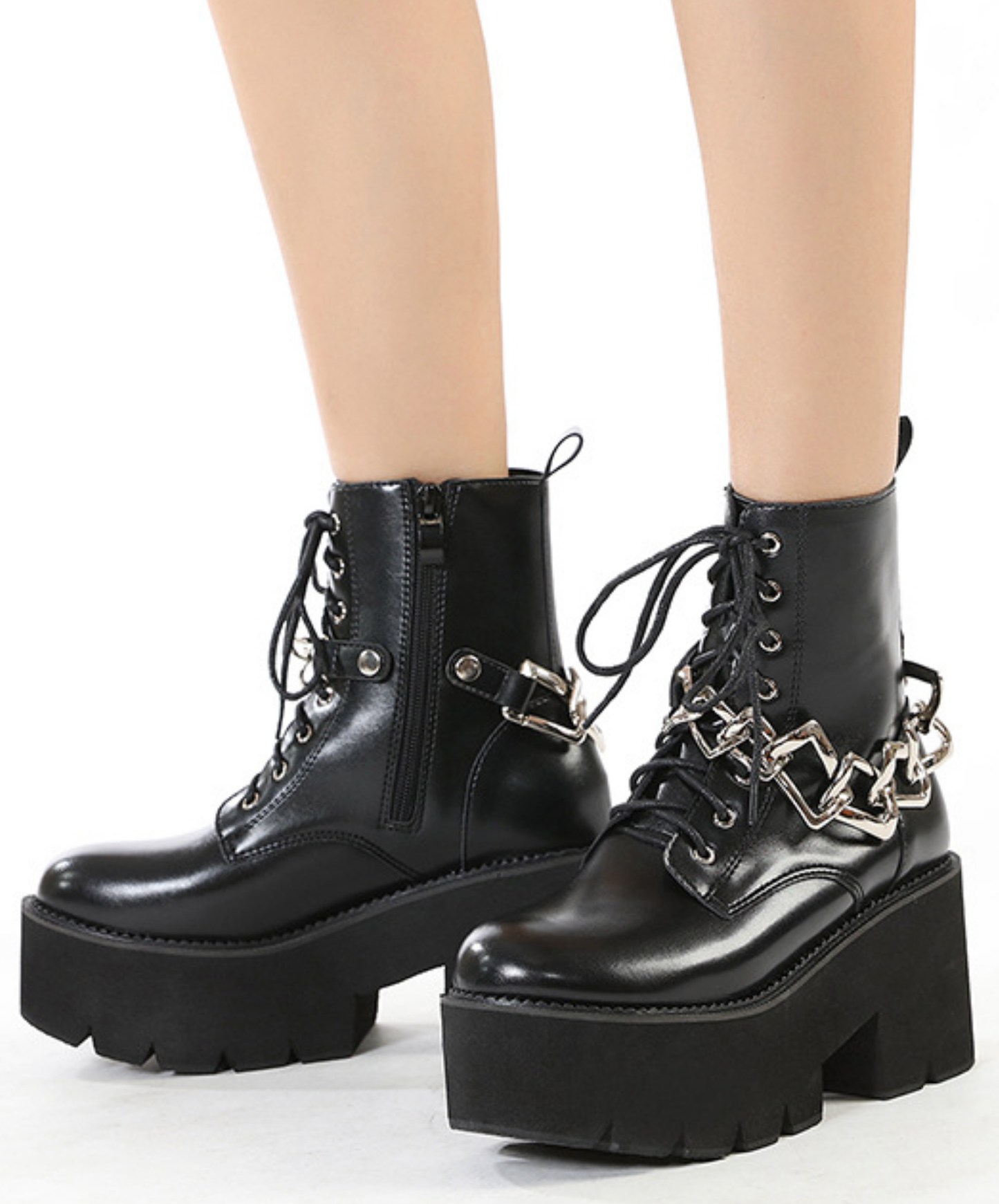 wild diamond chain boots EN2804