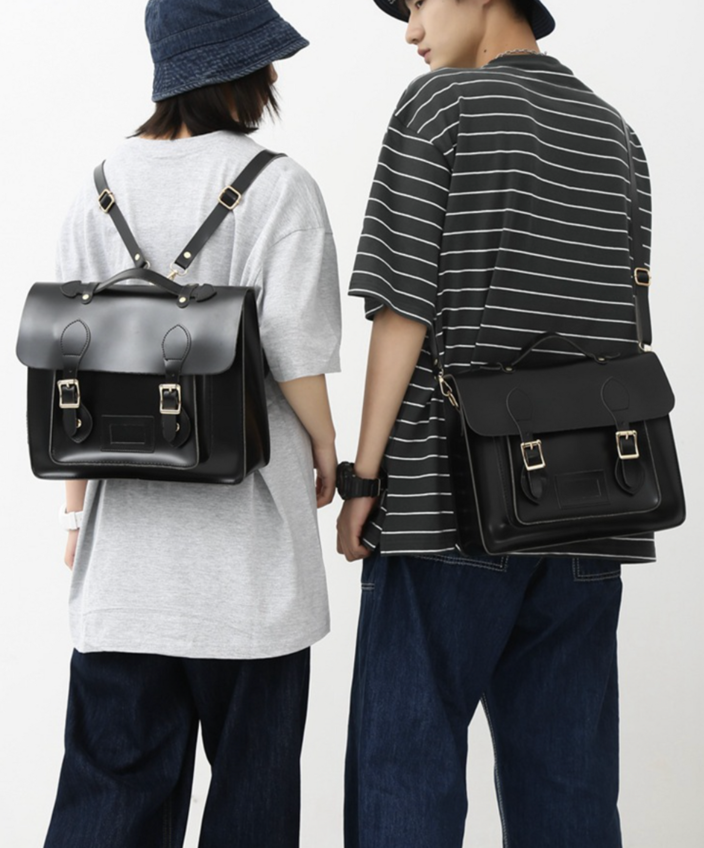 retro multifunctional backpack hand bag EN2107