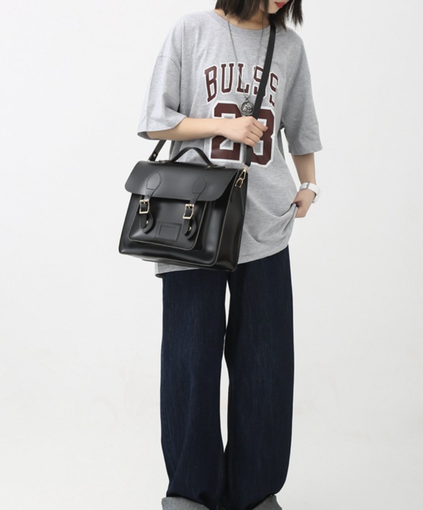 retro multifunctional backpack hand bag EN2107