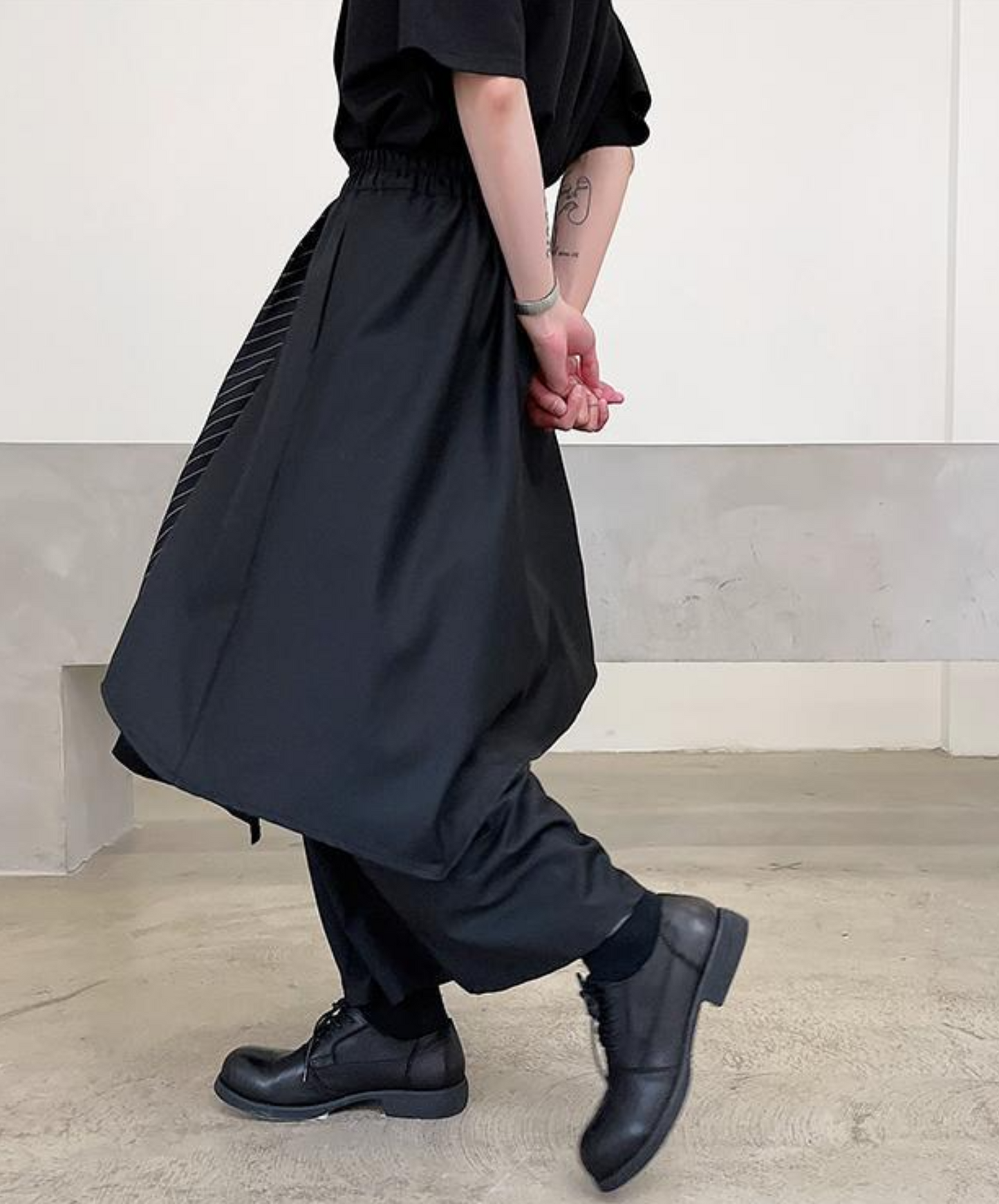 【style74】dark mode outfit set EN2126(jacket + pants set)