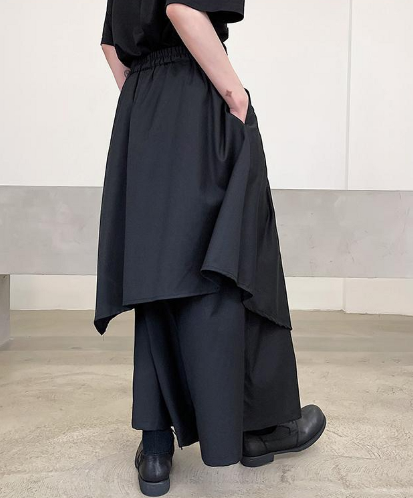 【style74】dark mode outfit set EN2126(jacket + pants set)
