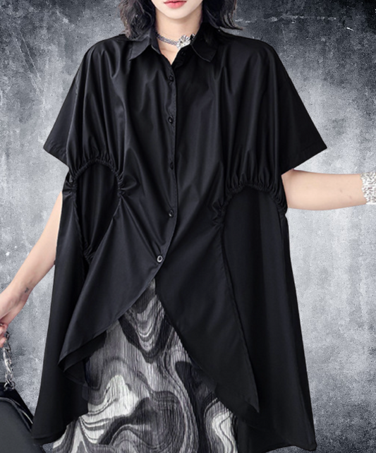 dark special browsing design long shirt EN2317