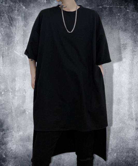 dark back long t-shirt EN1003