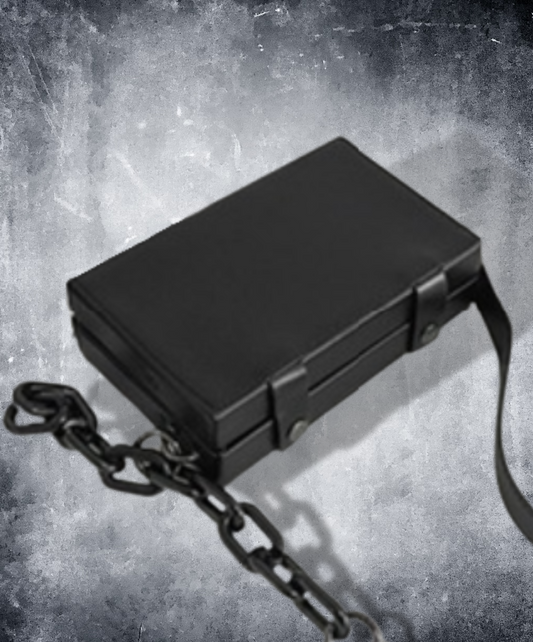 chain decoration small square shoulder bag EN1445