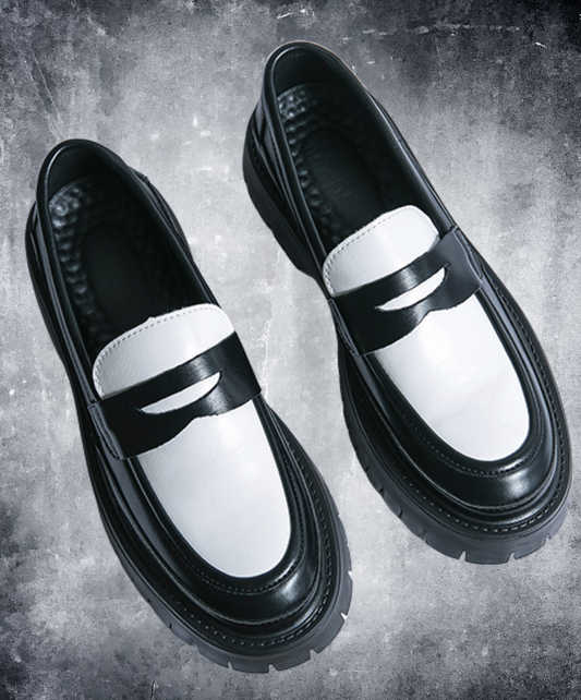 british style high contrast shoes EN2360