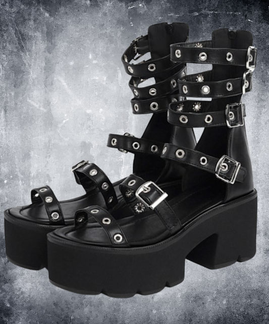 gladiator with metal parts sandals EN2163