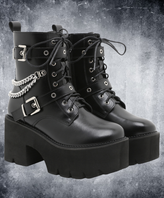 double chain smooth boots EN2395