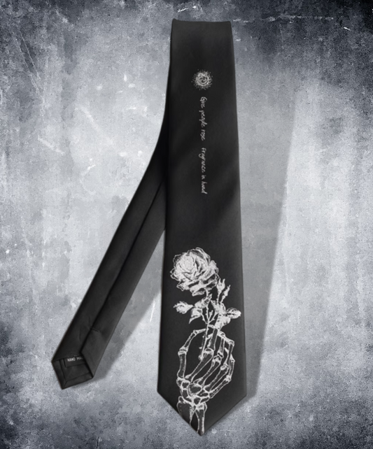 flower offering design necktie EN1239