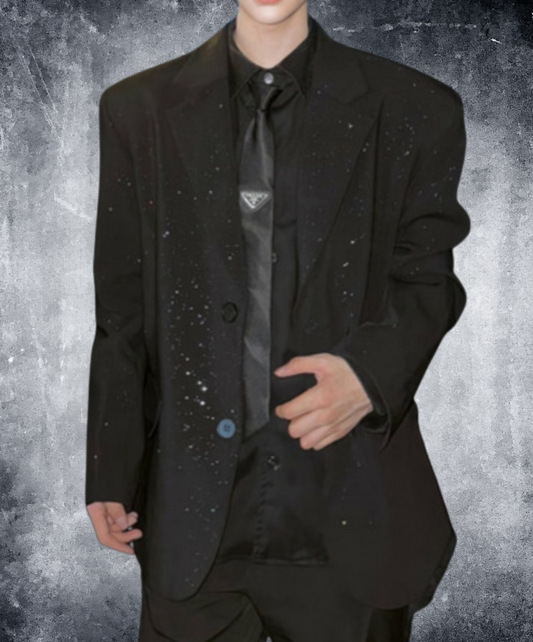 stardust sequin decoration jacket EN2416