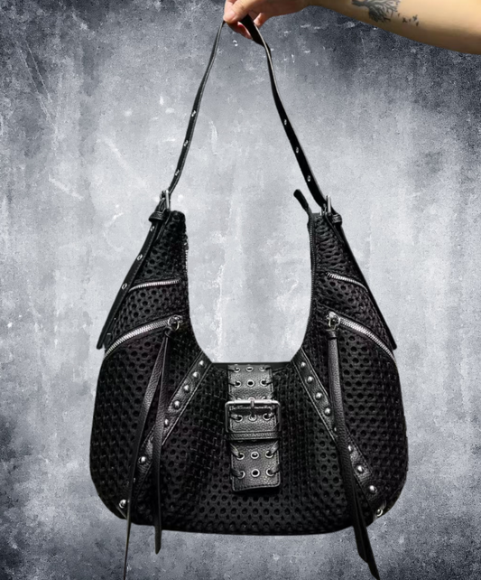 large capacity mesh tote bag EN2303