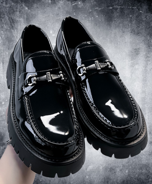 patent leather design shoes EN2064