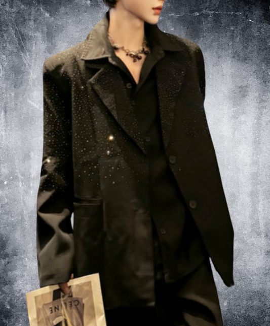 starry sky motif jacket EN2417