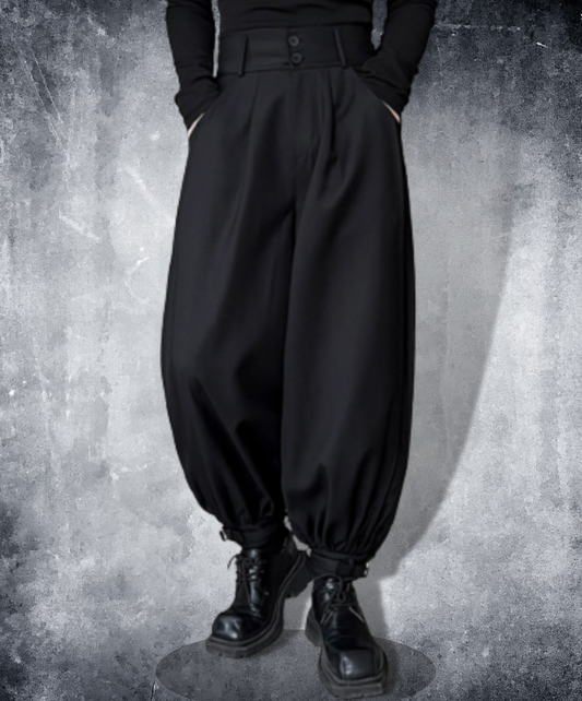 loose fit high waist wide pants EN1327