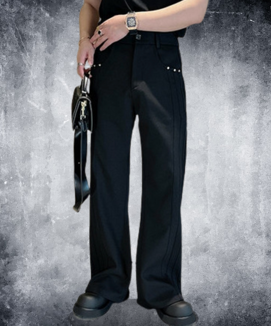 side line rivets included pants EN2402