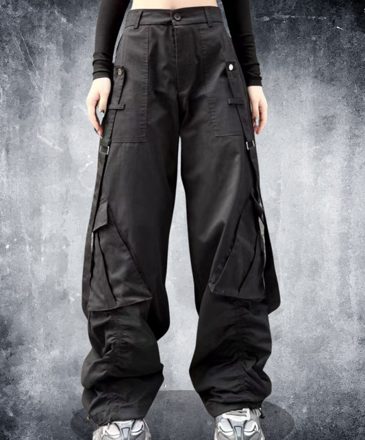 american style long belt casual cargo pants EN2016
