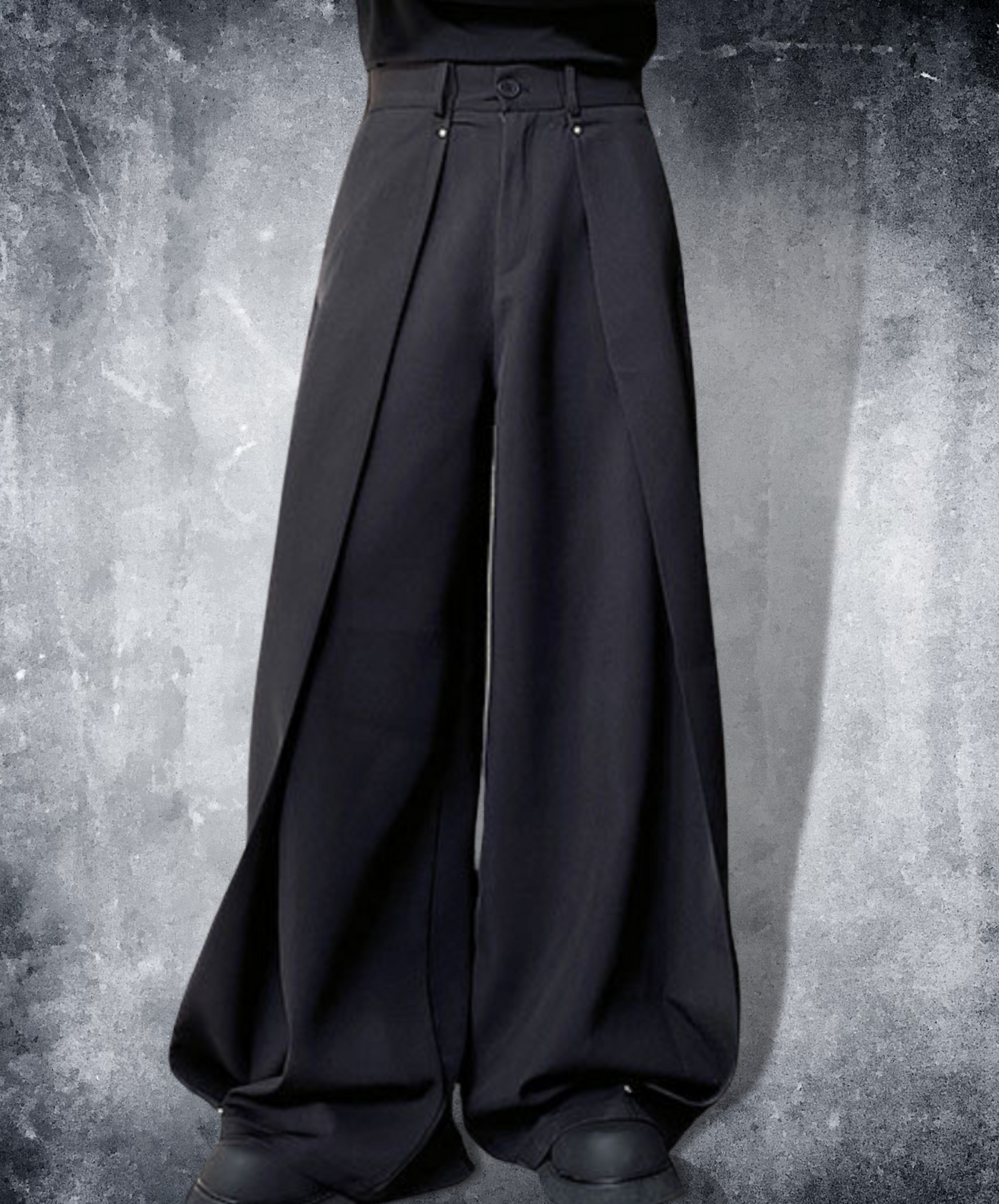 draping multi-piece wide pants EN1586