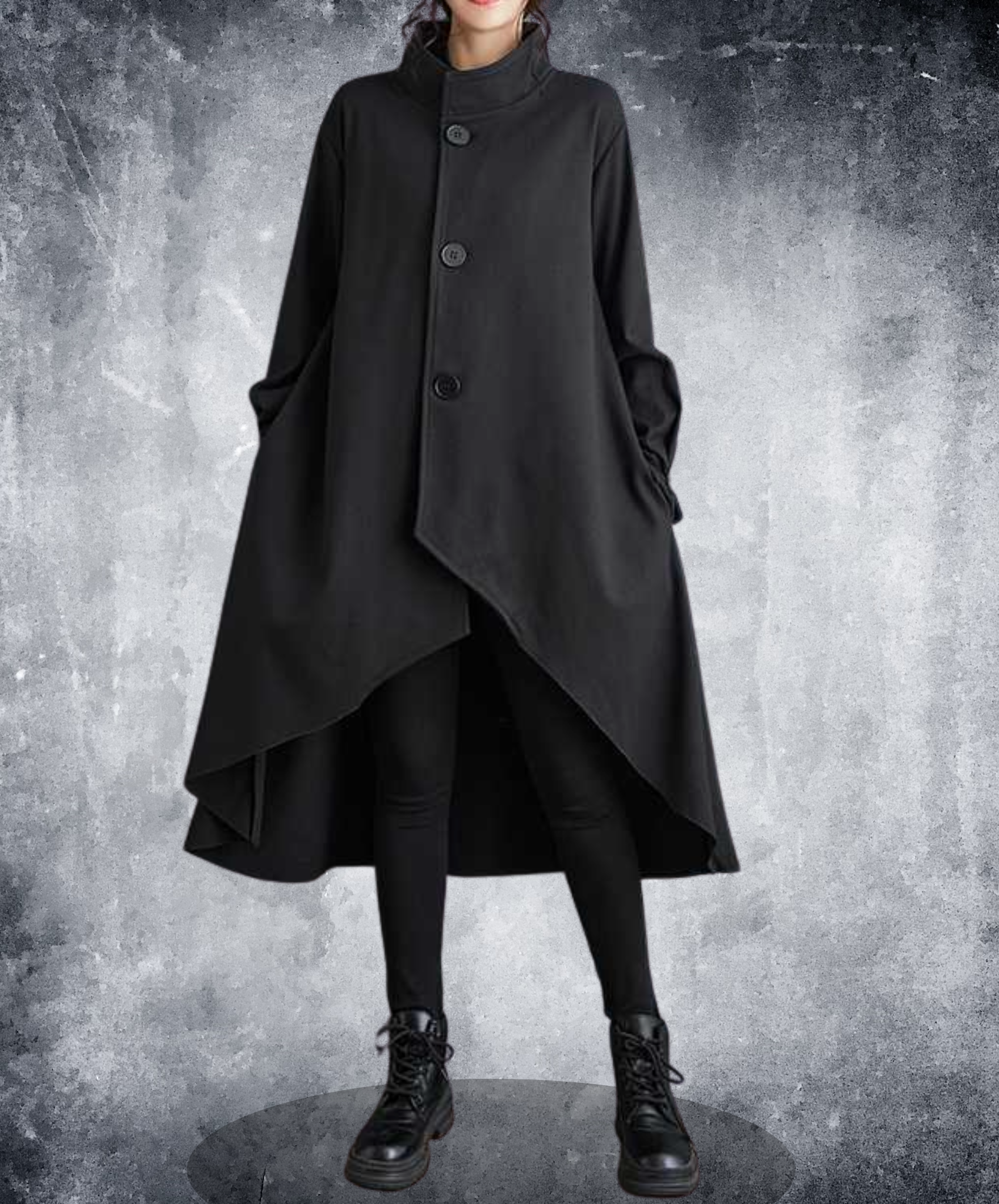 mid-length trench coat EN2445 – ELNERO