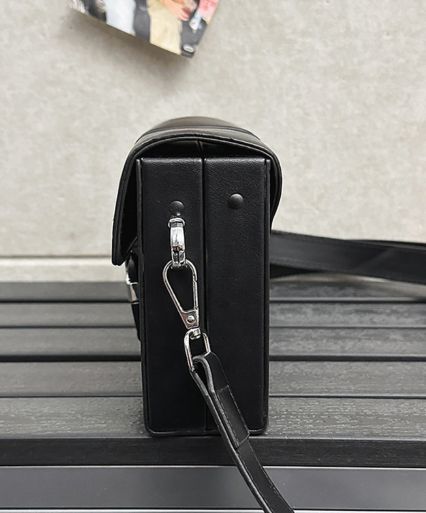 metal buckle square shoulder bag EN2103