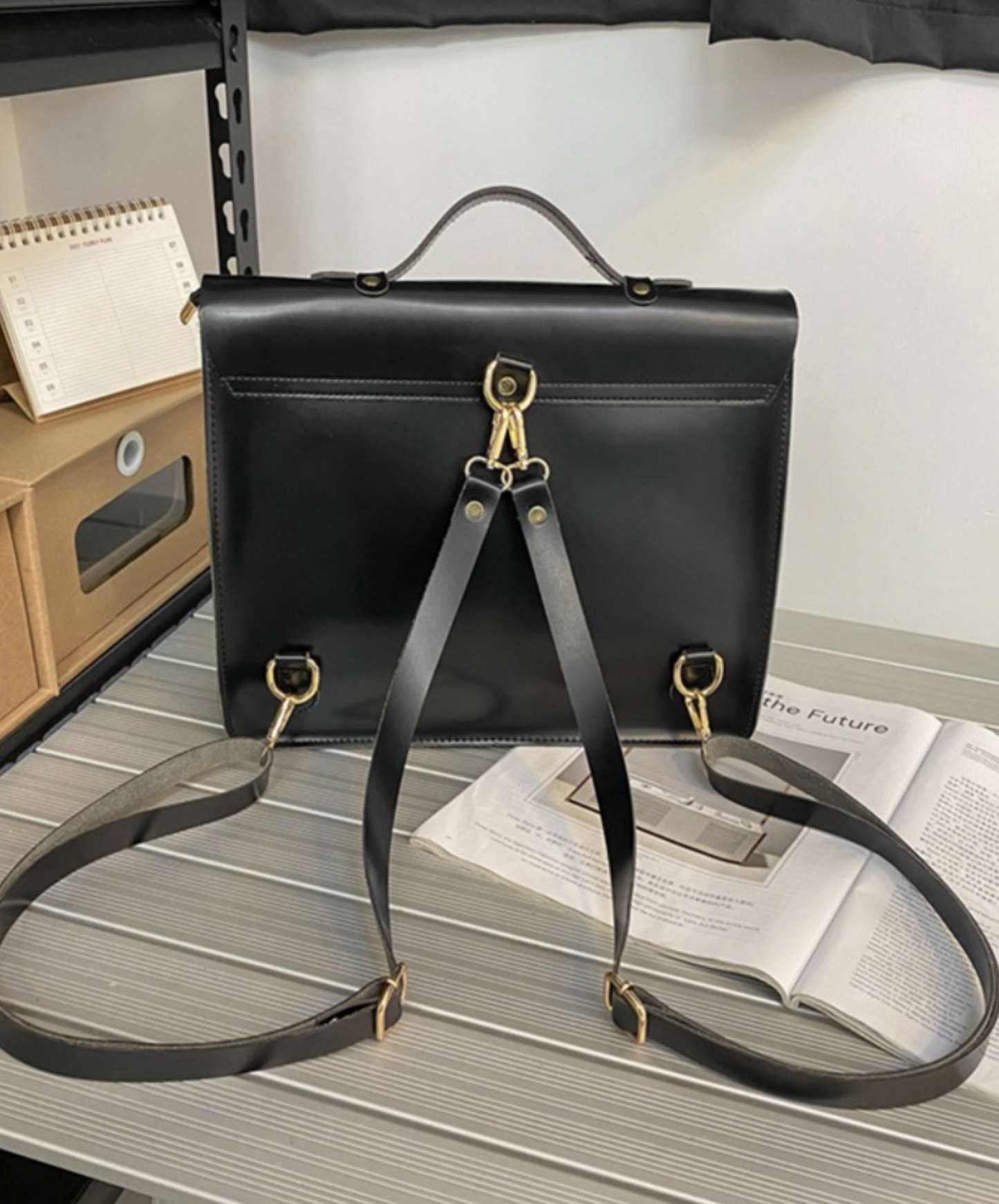 retro multifunctional backpack hand bag EN2107