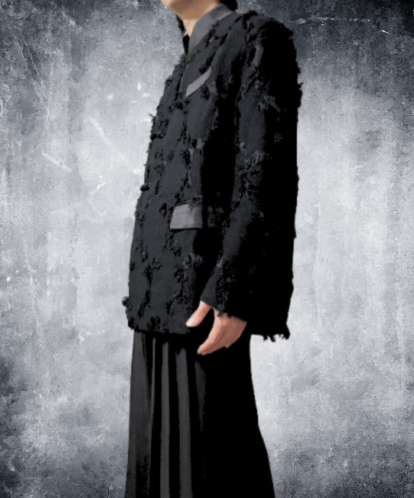 dark chinese design jacket EN1879