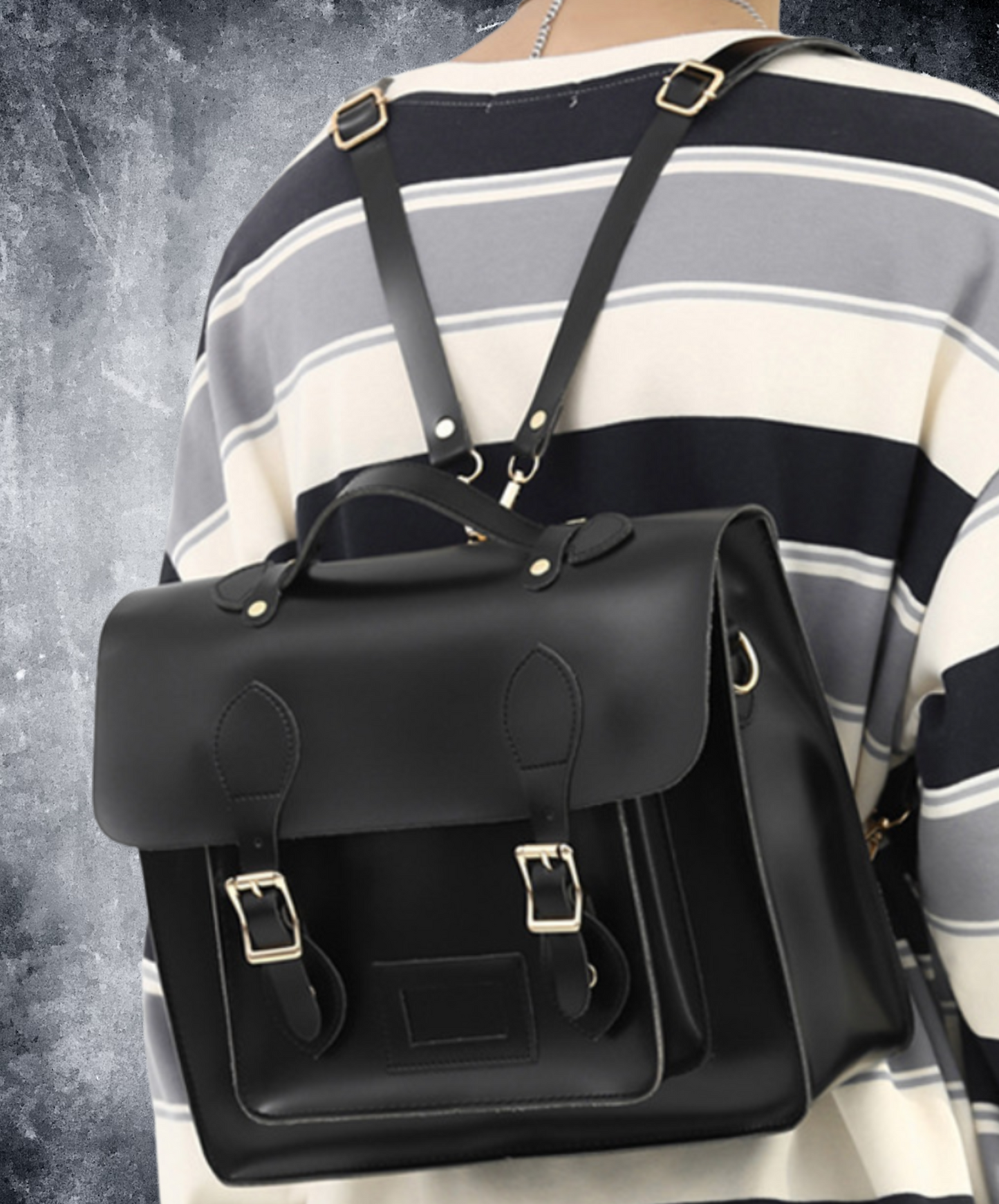 retro multifunctional backpack hand bag EN2107