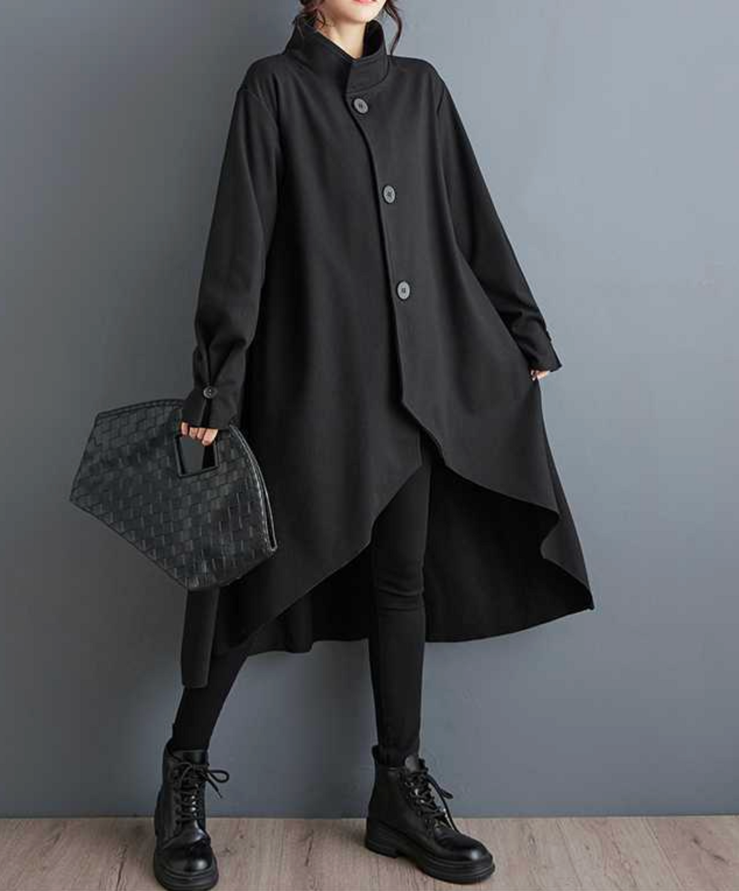mid-length trench coat EN2445
