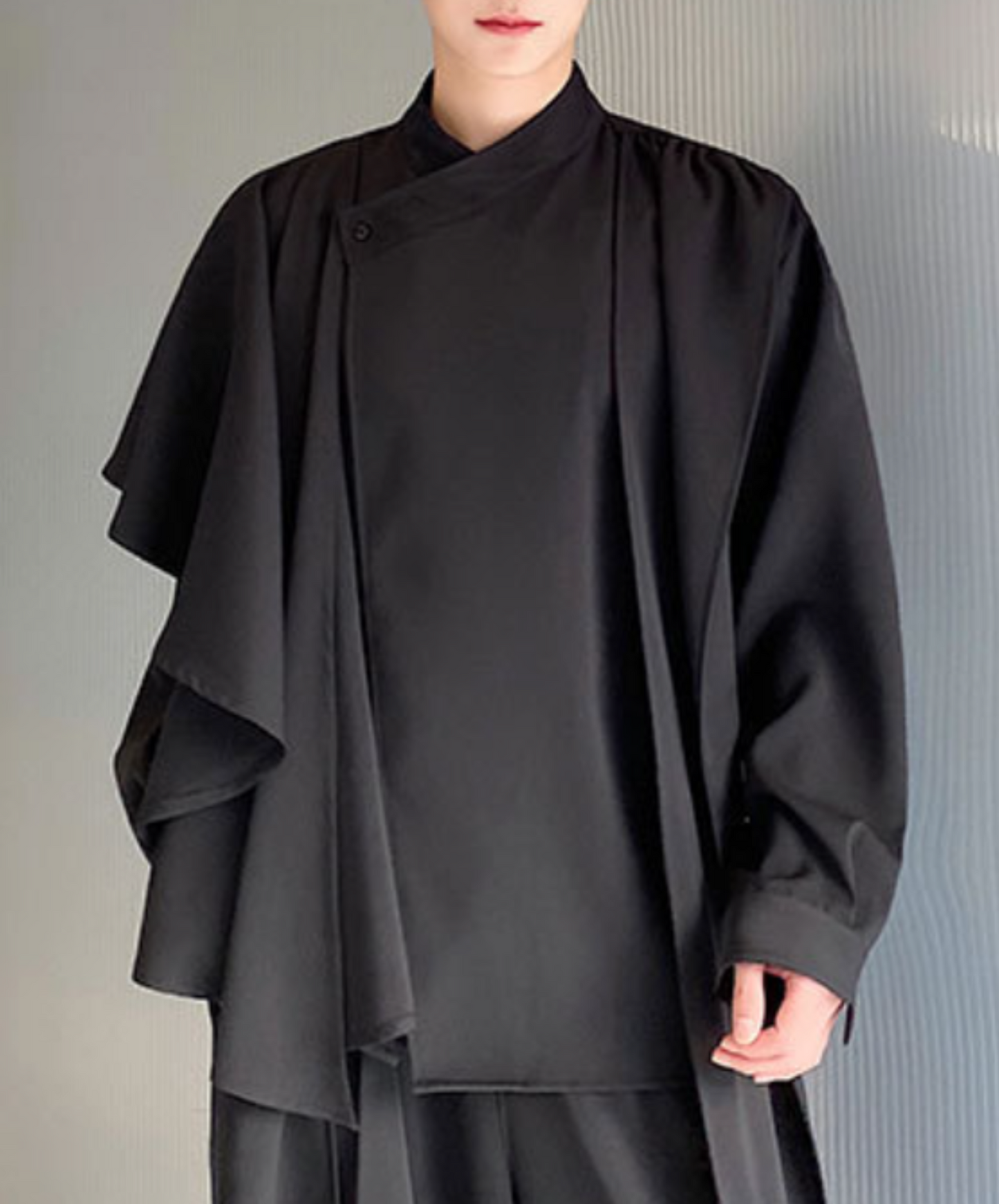 multi-piece asymmetric shirt EN1600