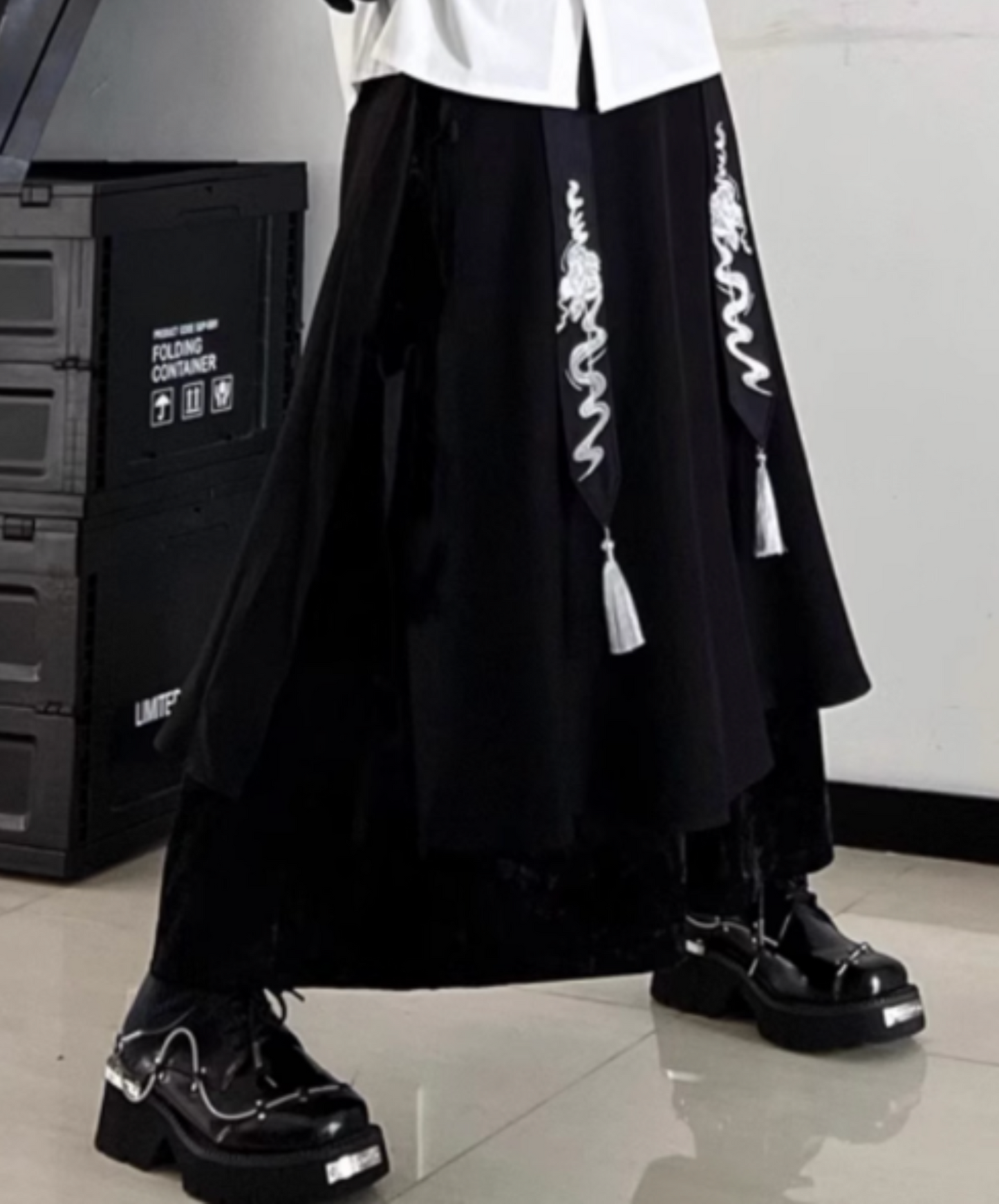 chinese shepherd style retro pants EN2349