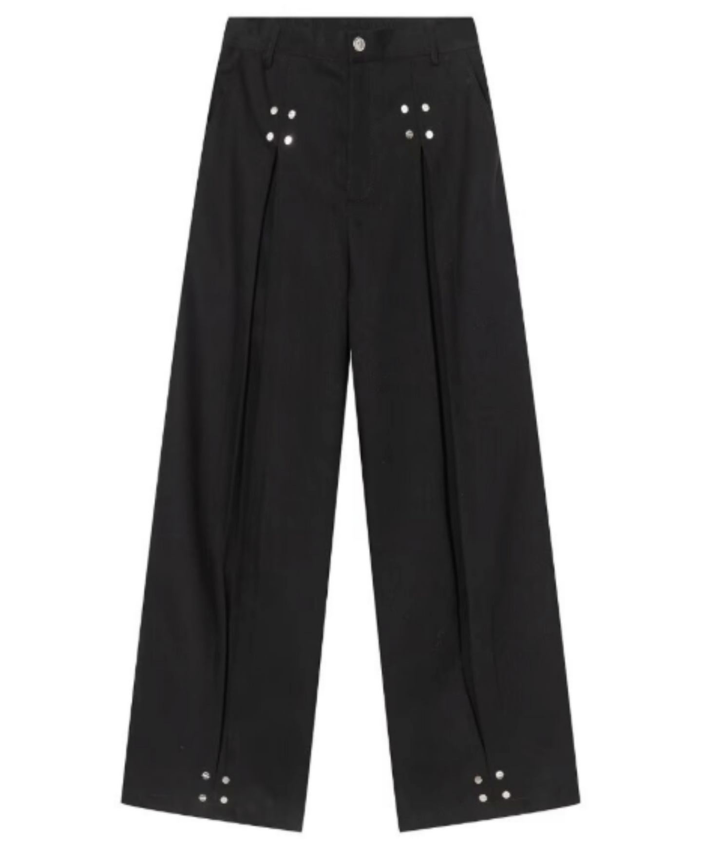 metal rivet tack slacks pants EN1955