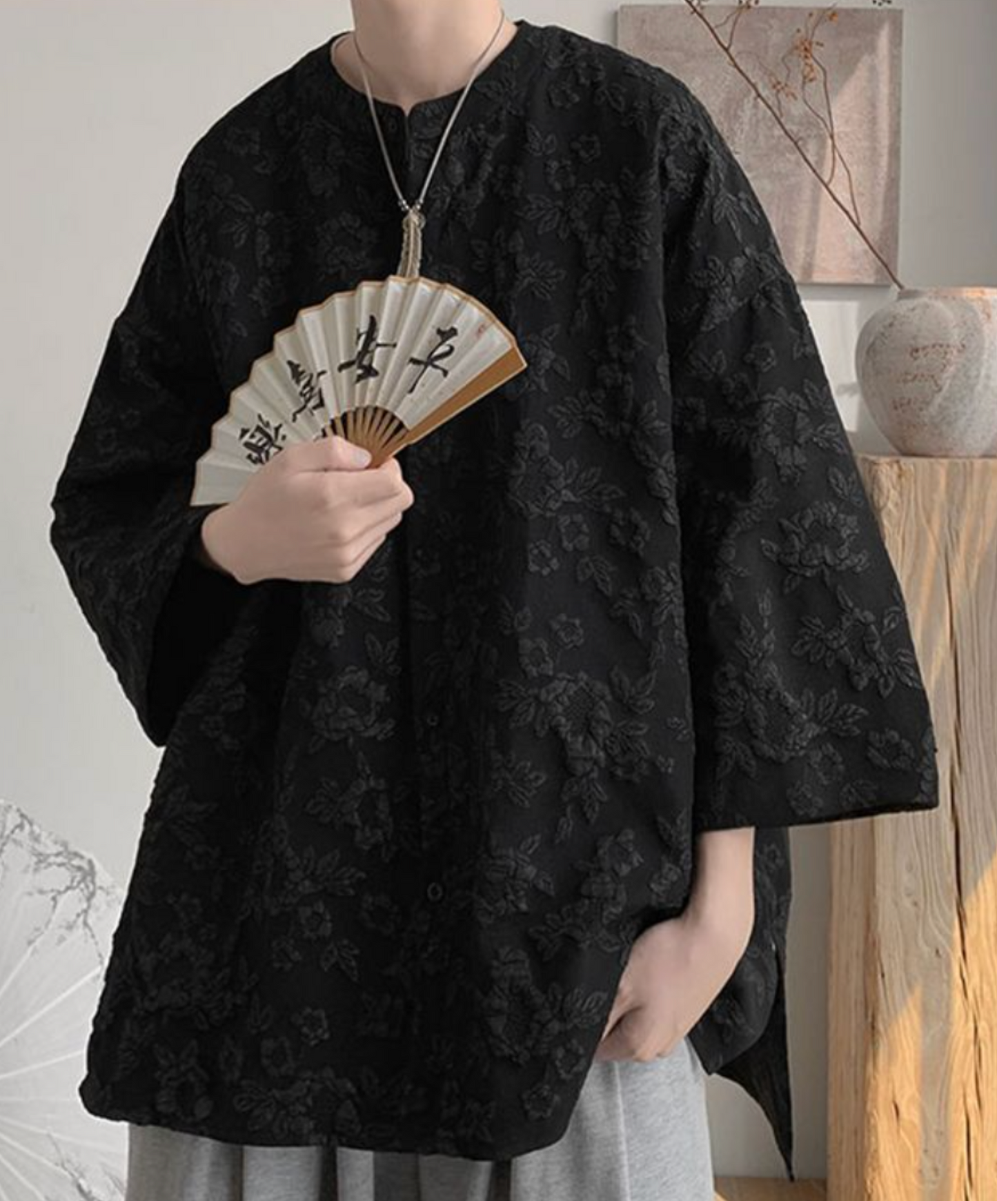 chinese style texture t-shirt EN2271