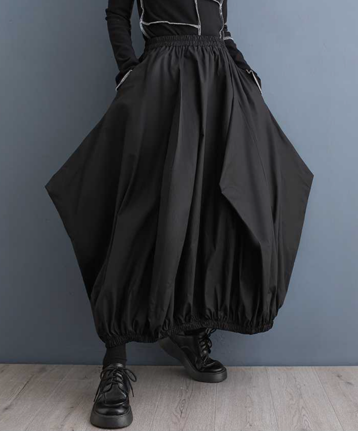 diamond silhouette balloon skirt EN2288