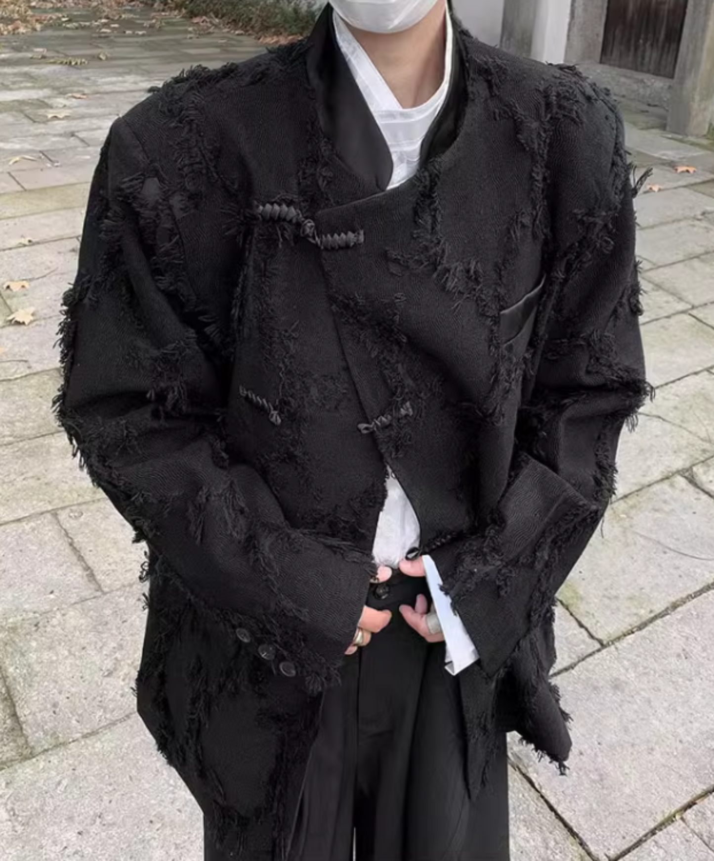 dark chinese design jacket EN1879