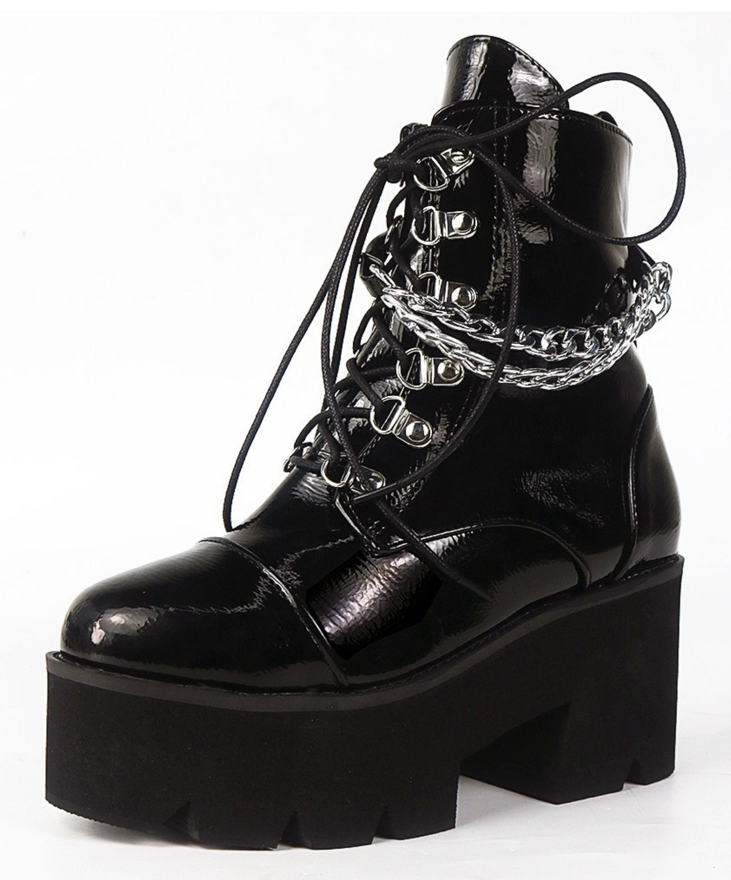 double chain platform boots EN1110