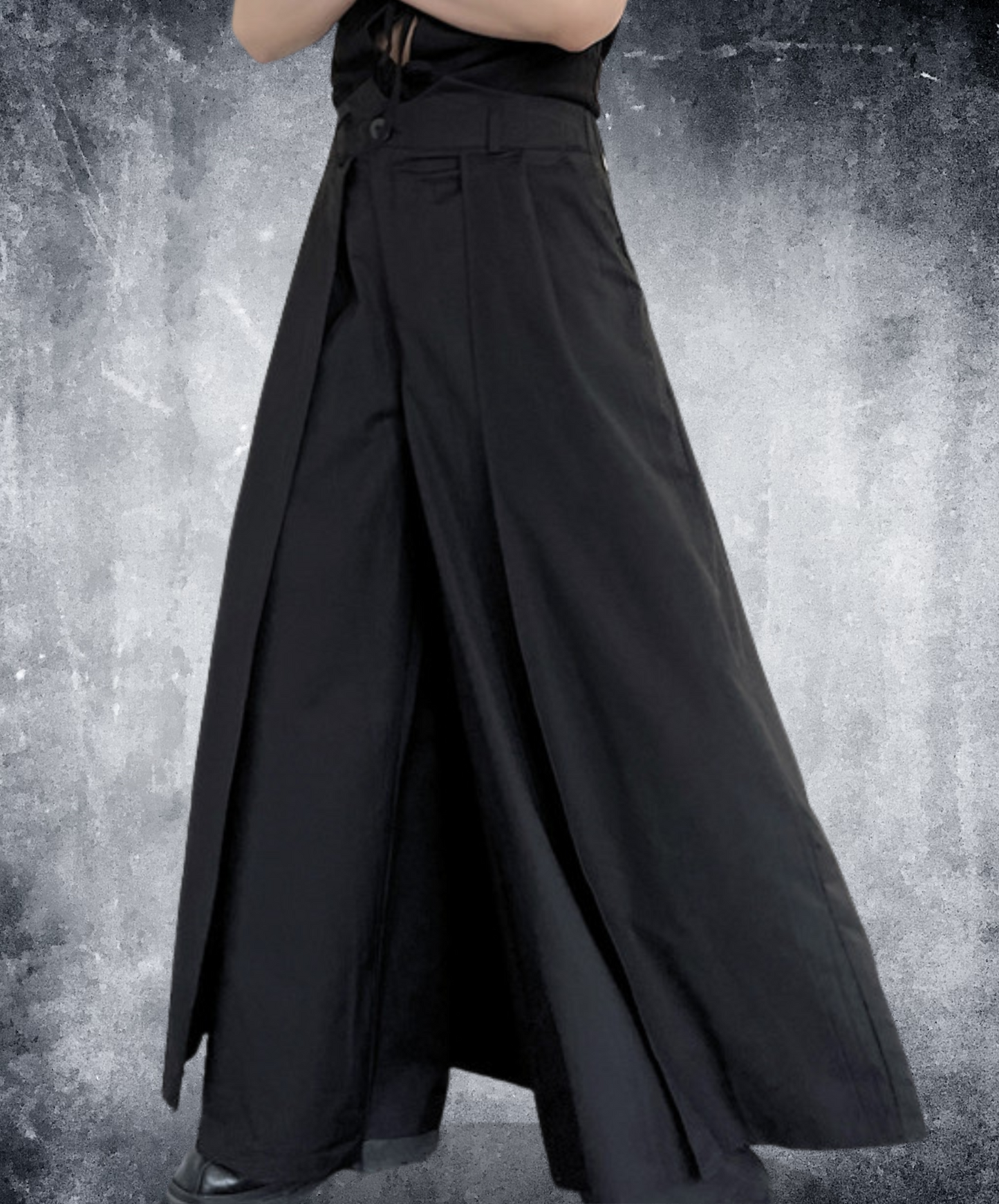 【style54】dark mode outfit set EN1851(jacket + shirt + pants set)